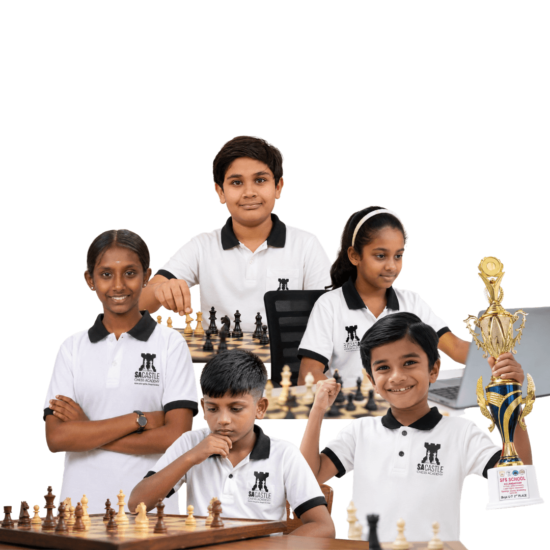SA Castle Chess Academy students in action